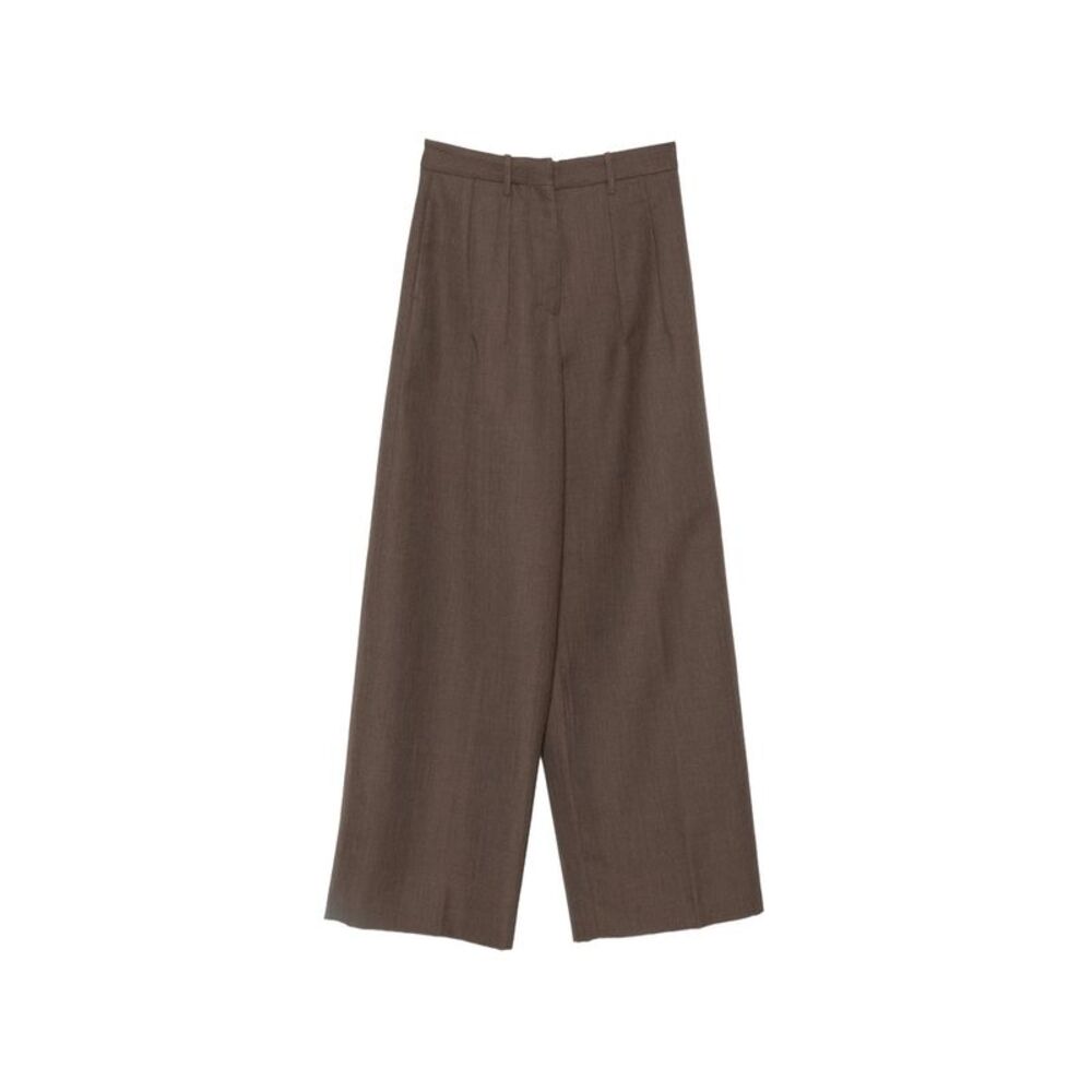 Nine In The Morning Brown Trousers - Palazzo Pants Women